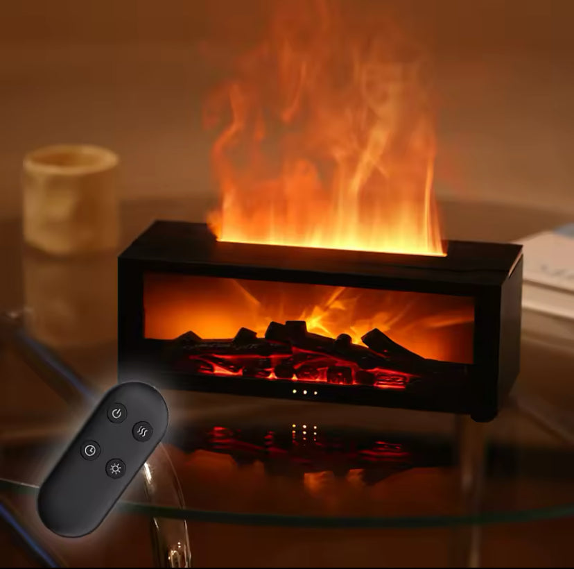 Fireplace humidifier